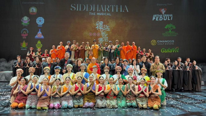 Pertunjukan Spektakuler, Siddhartha The Musical Meriahkan Perayaan Waisak di Jakarta