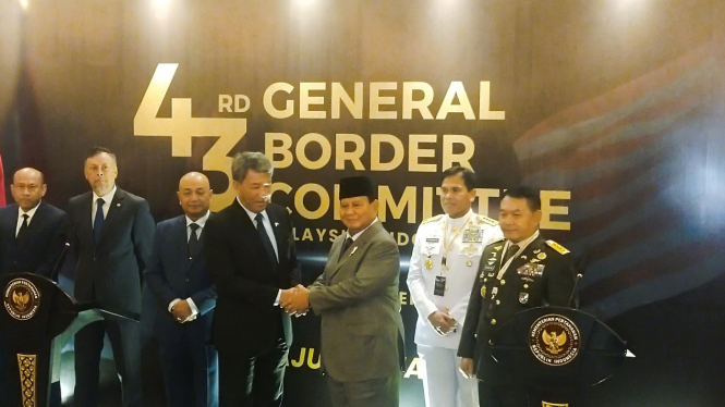 Prabowo Ajak Pimpinan Militer Tiga Matra Bertemu Menhan Malaysia Bahas Sengketa Perbatasan Ambalat