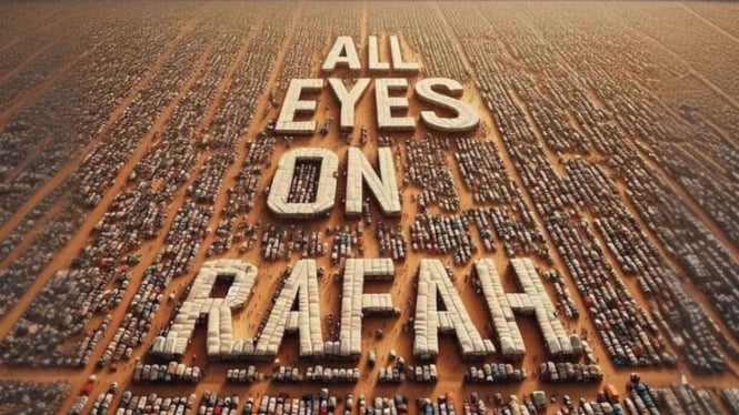 Seruan All Eyes on Rafah dari Sederet Selebriti, Ada Zaskia Sungkar hingga Bella Hadid