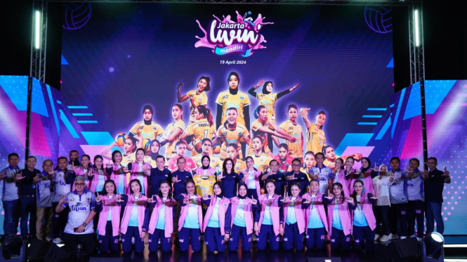 Siap Bersaing, Jakarta Livin Mandiri Umumkan Daftar Pemain Tim Putri di Proliga 2024