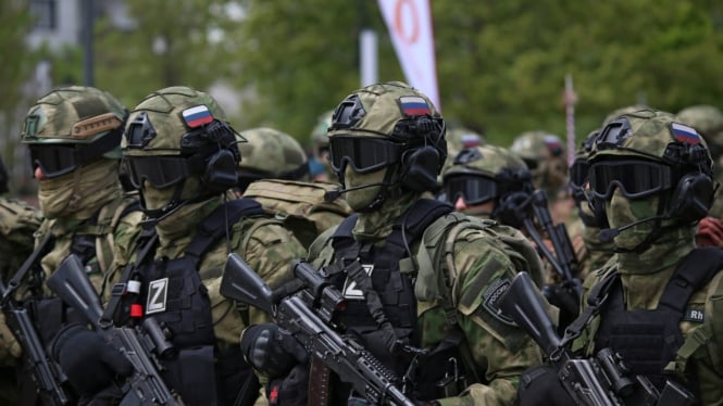 Tambah Kekuatan Tempur, Rusia Kirim Pasukan Elite Muslim ke Front Timur Ukraina