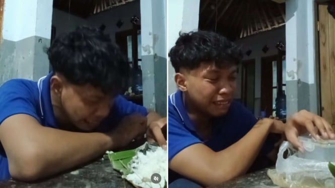 Top Trending: Pria Makan Nasi Basi Sambil Nangis hingga Marbot Cabuli Bocah 6 Tahun