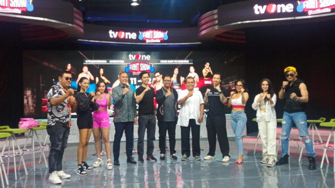 tvOne Fight Show Hadirkan Pertarungan Selebritis di Ring Tinju