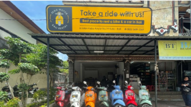 Viral Curhat Warganet Ungkap Banyak WNA Bisnis Sewa Motor di Bali: Rebut Pekerjaan Warga