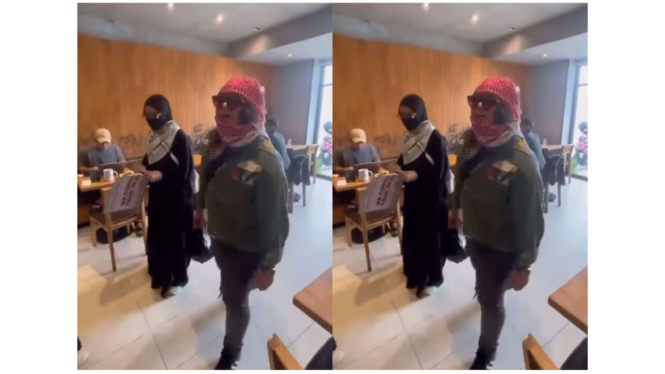 Viral Kelompok Pembela Palestina Geruduk Gerai Starbucks hingga Orasi ke Pengunjung