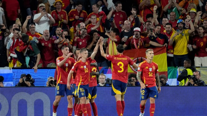 Bekuk Georgia, Timnas Spanyol Tantang Jerman di Perempat Final EURO 2024