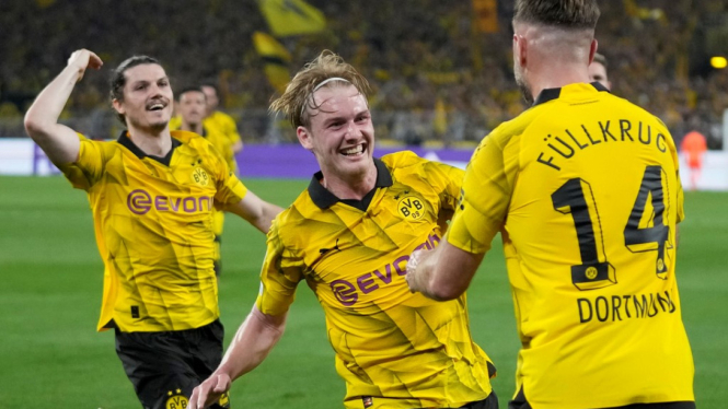 Hasil Liga Champions: Borussia Dortmund Menang Tipis Lawan PSG