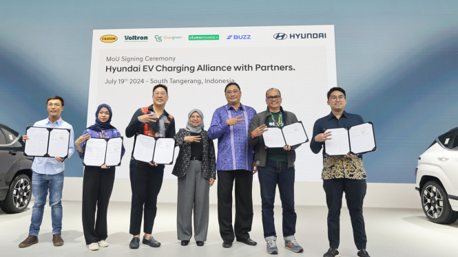 Hyundai Siap Mendirikan Lebih dari 400 Charging Station di Indonesia