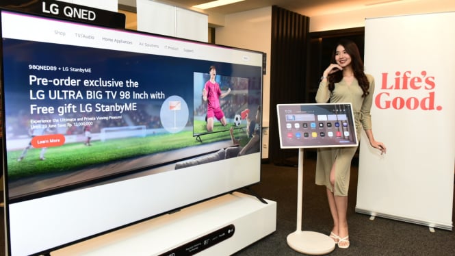 LG Rilis TV, Hadirkan Performa Visual Tinggi dan Teknologi Pintar Dalam Bentang Layar Besar