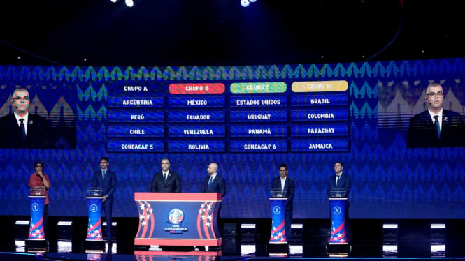 Segera Dimulai, Berikut Pembagian Grup Copa America 2024