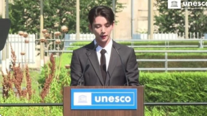 SEVENTEEN Jadi Duta UNESCO Bikin Bangga, Begini Isi Pidato yang Dibacakan Joshua