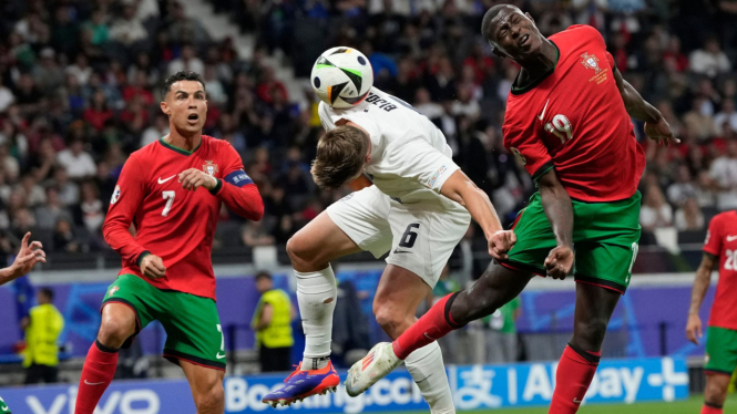 Skuad Portugal Berusaha Keras Agar Cristiano Ronaldo Bisa Cetak Gol di Euro 2024