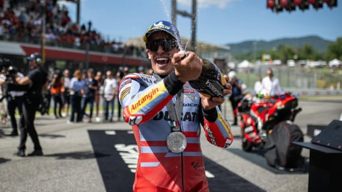 Tercipta Rekor Usai Marc Marquez dan Alex Marquez Naik Podium MotoGP Jerman 2024