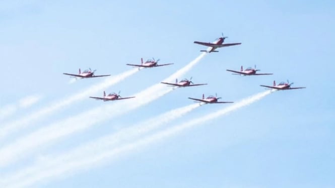 HUT TNI Ke-79, 181 Pesawat Akan Gelar Demo Udara di Langit Jakarta