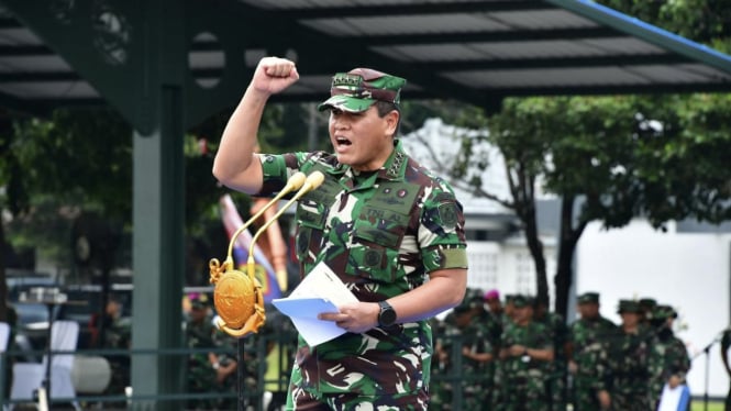 Pimpin Apel Pasukan Jelang HUT TNI Ke-79, KSAL: Tunjukkan Bahwa Kalian Adalah Prajurit Petarung