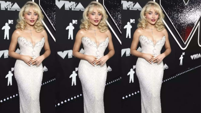 Sabrina Carpenter Bikin Heboh VMA 2024 dengan Transformasi Mengejutkan ala Madonna