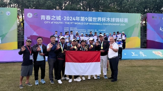 Indonesia Berprestasi di 9th World Cup Woodball Championship 2024, 3 Medali Emas Diraih