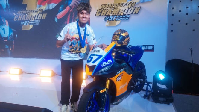 Naik Kelas! Aldi Satya Mahendra Bakal Kendarai Yamaha YZF-R9 di WorldSSP 2025