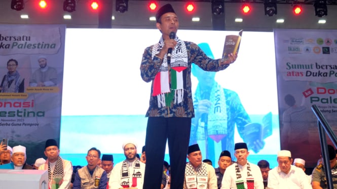 UAS Ditolak Ceramah di Payakumbuh, Dituding Lakukan Politik Praktis