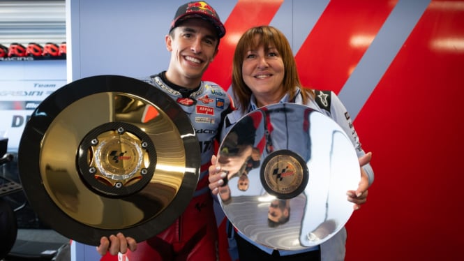 Bikin Sedih, Marc Marquez Berikan Ini Sebelum Cabut dari Gresini Racing