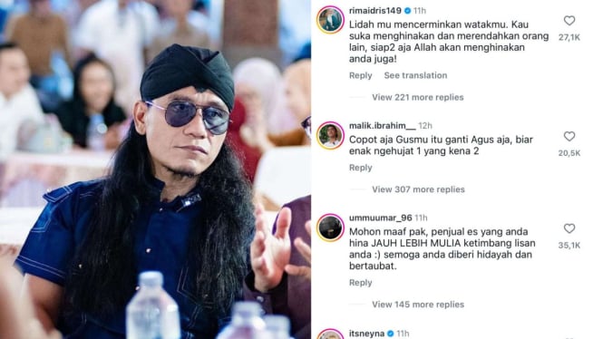 Gus Miftah Pilih Lontarkan Olokan daripada Borong Dagangan Penjual Es Teh yang Kurang dari Rp100 Ribu