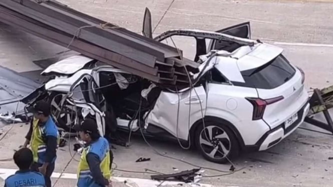 Mengungkap Status Mobil yang Hancur Akibat Kecelakaan di Tol Depok-Antasari