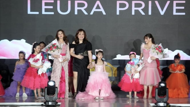 Thalia dan Tania Onsu Perlihatkan Wajah Baru Fashion Anak