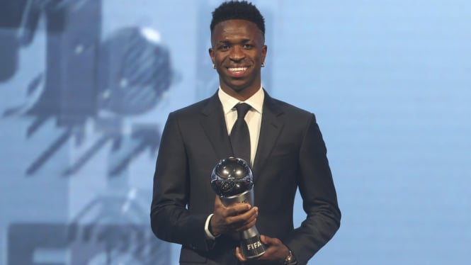 Vinicius Junior Pemain Terbaik Dunia FIFA 2024